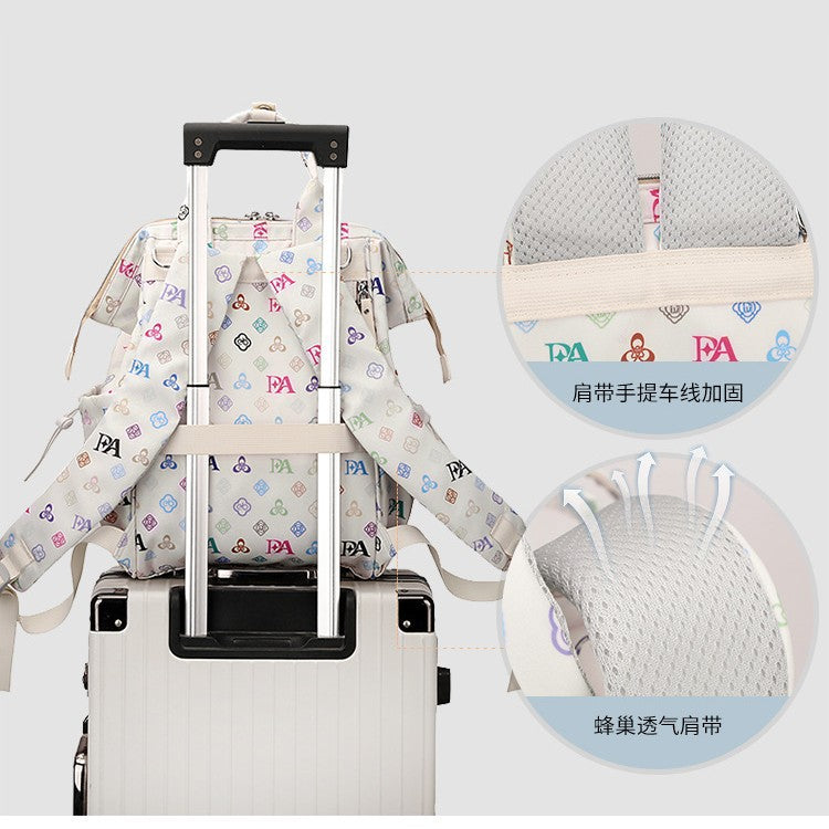 Versatile Floral Backpack Kalsten