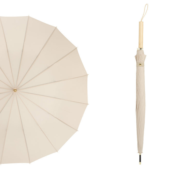 Women's Folding Umbrella with Elegant Handling and Unique Design Kalsten