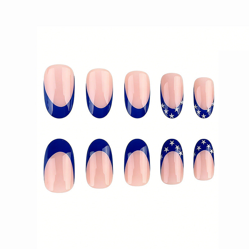Artistic American Flag Nail Art Kalsten