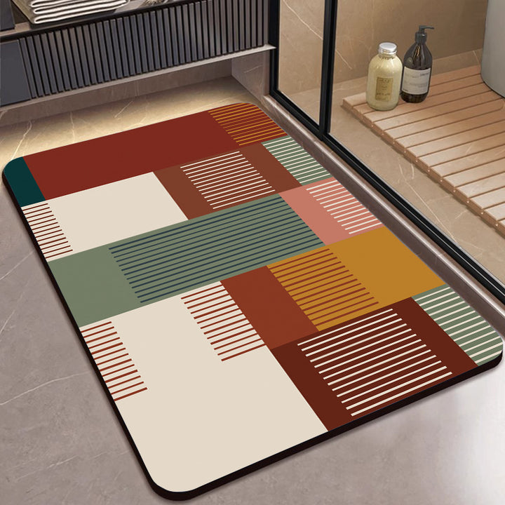 Geometric Patterned Area Rug Kalsten