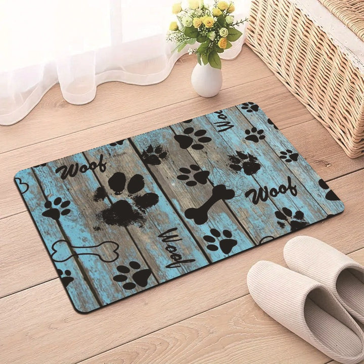 Decorative Pet-Themed Bath Mat Kalsten