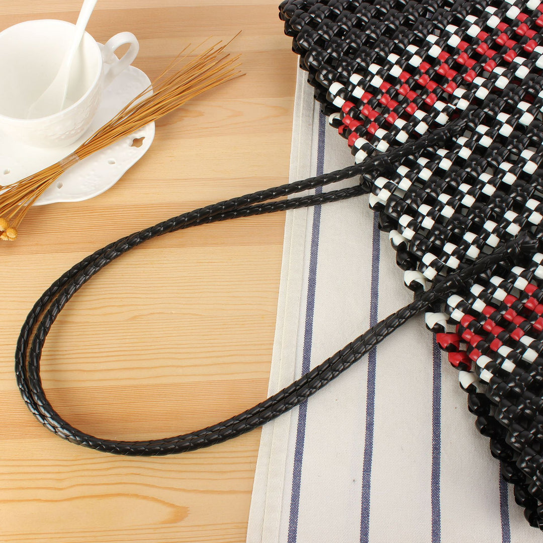 Tote bag made of sturdy woven material with stylish colored accents Kalsten