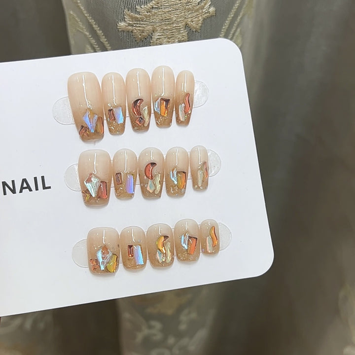 Glittering Press-On Nail Art Collection Kalsten