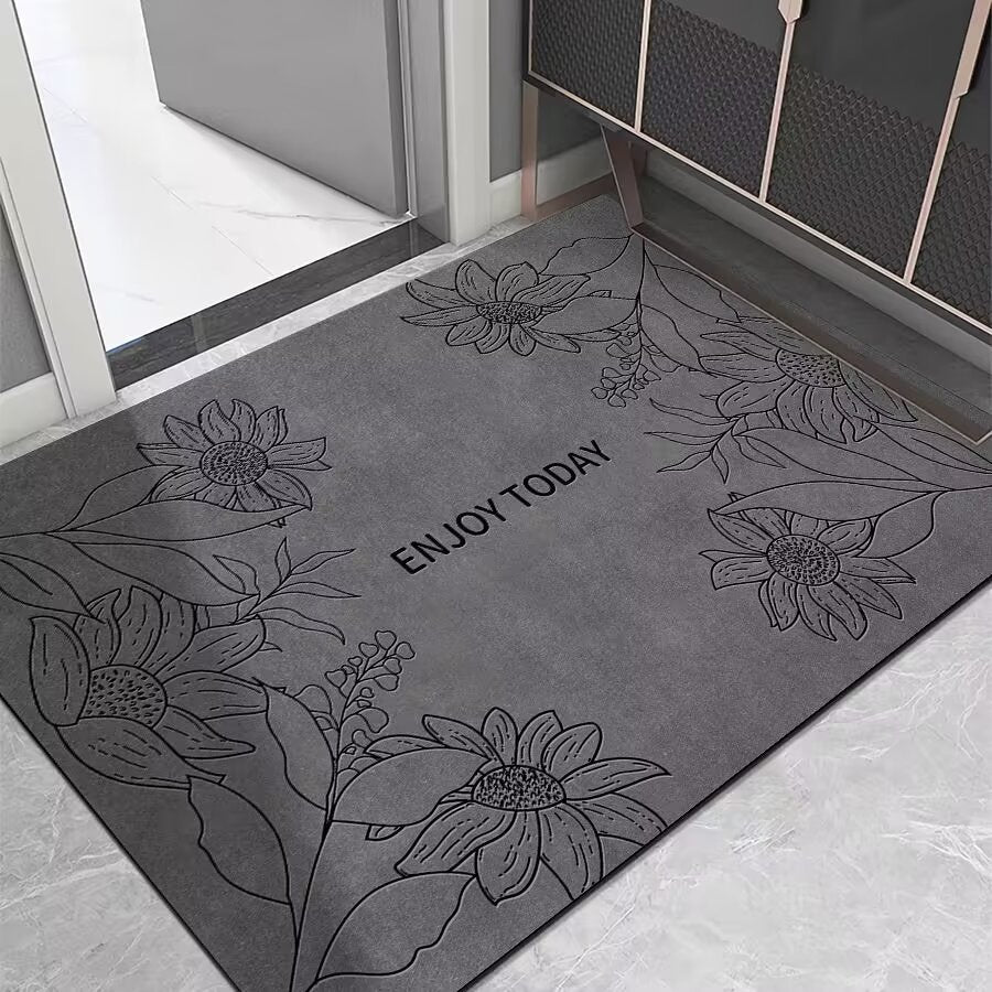 Decorative Motivational Area Rug Kalsten