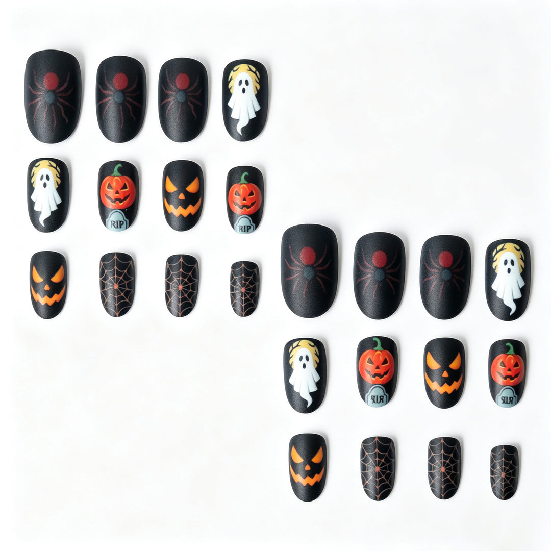 Spooky Halloween-Themed Nail Art Kit