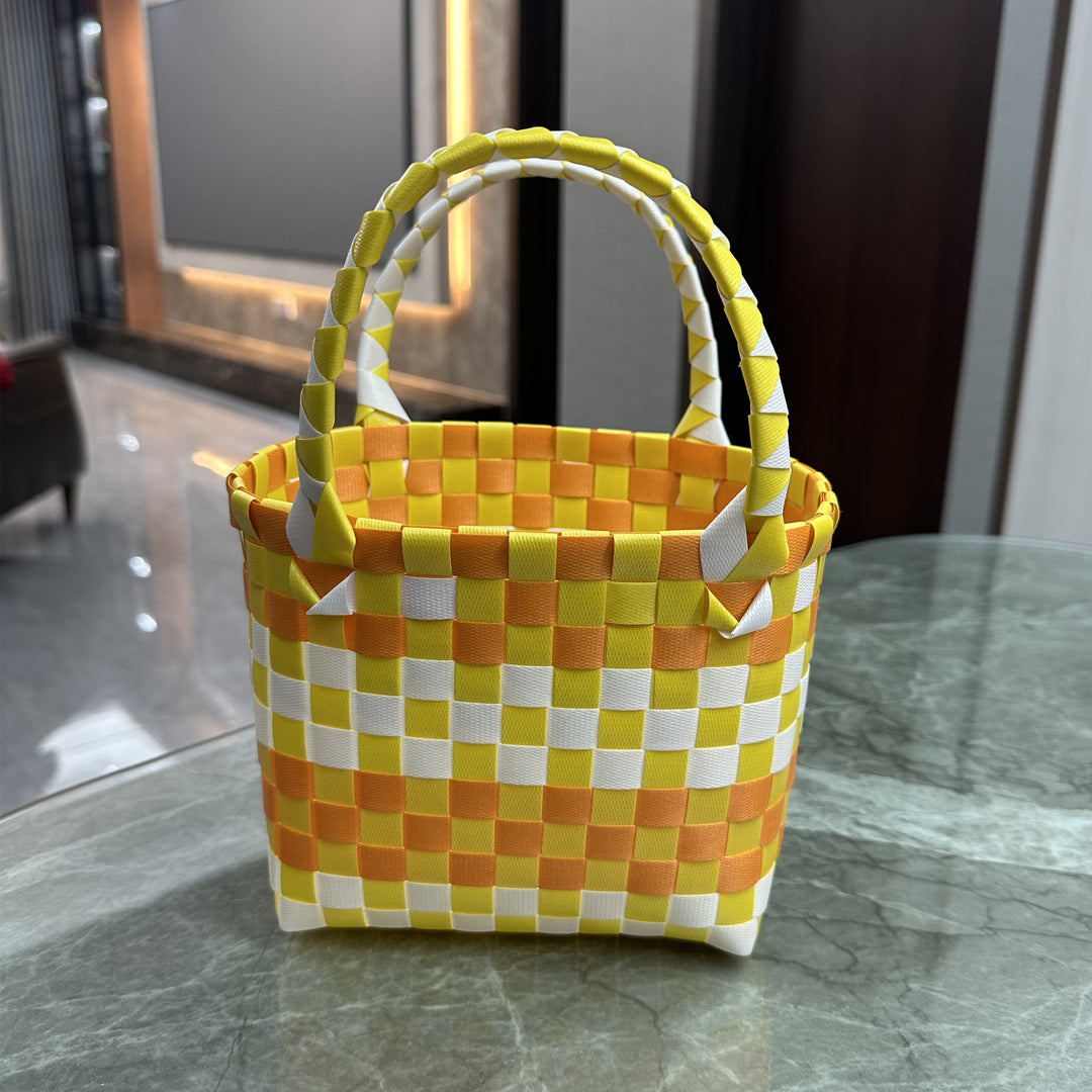 Handcrafted Leisure Basket Bag Kalsten