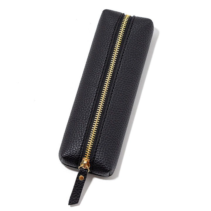 Premium Leather Zippered Pencil Case Kalsten
