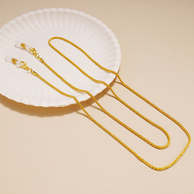 Glittering jewelry chain Kalsten