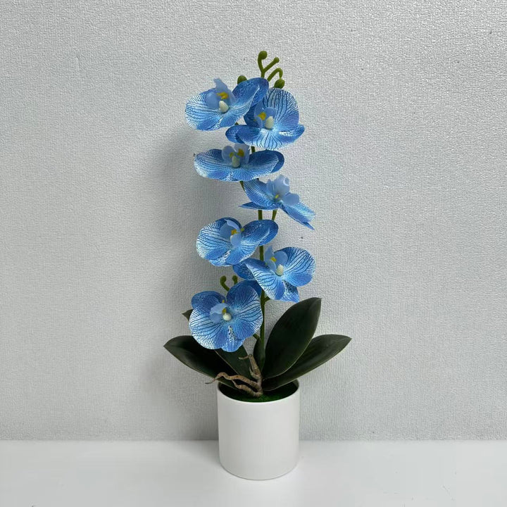 Lifelike Decorative Orchid Plant for Indoor Display