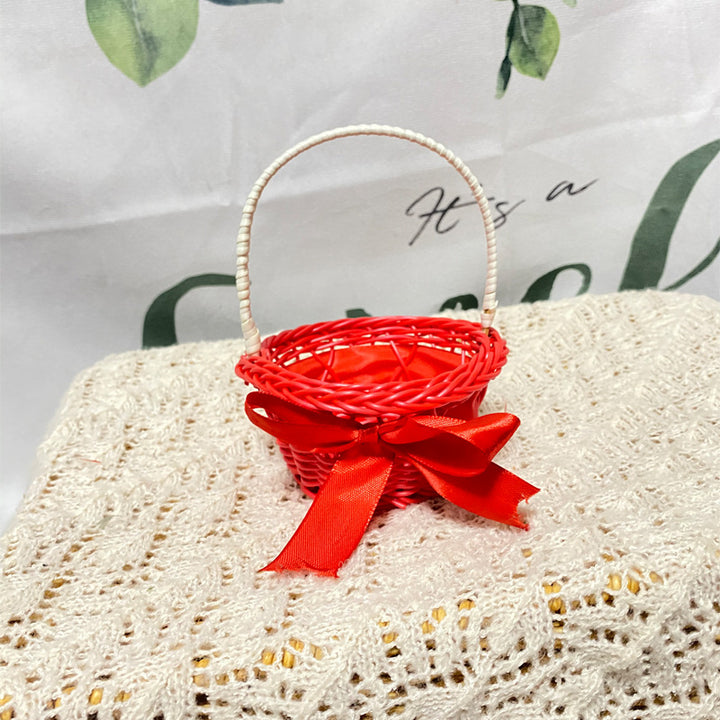Decorative Miniature Woven Gift Basket Kalsten
