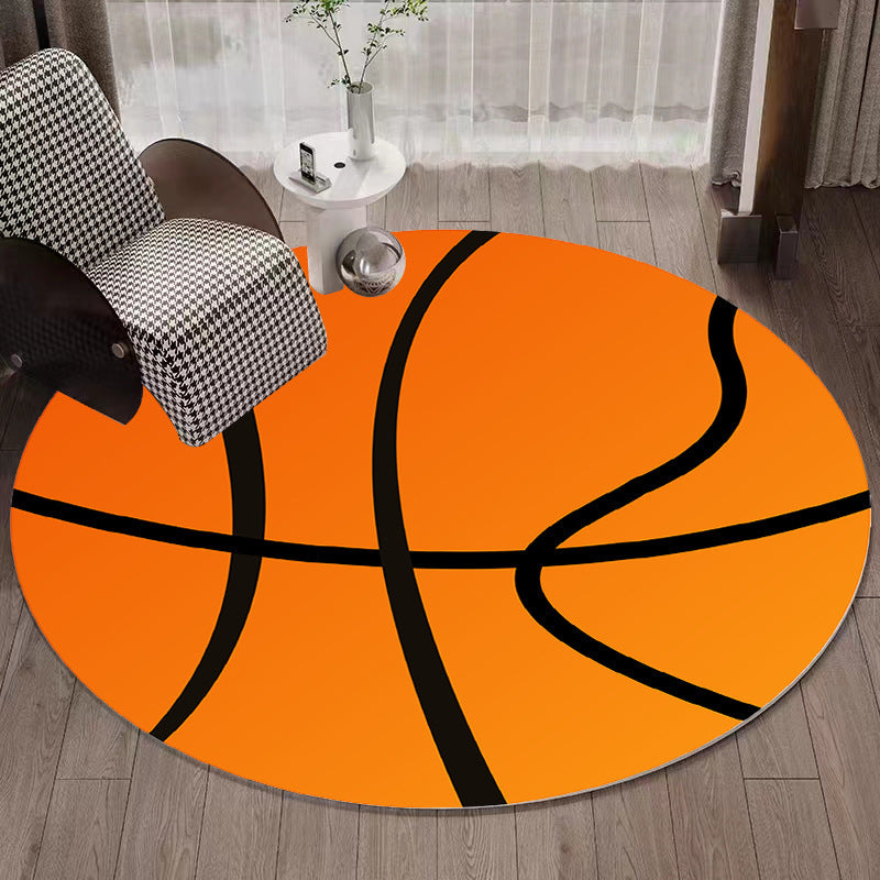 Round Logo Area Rug Kalsten