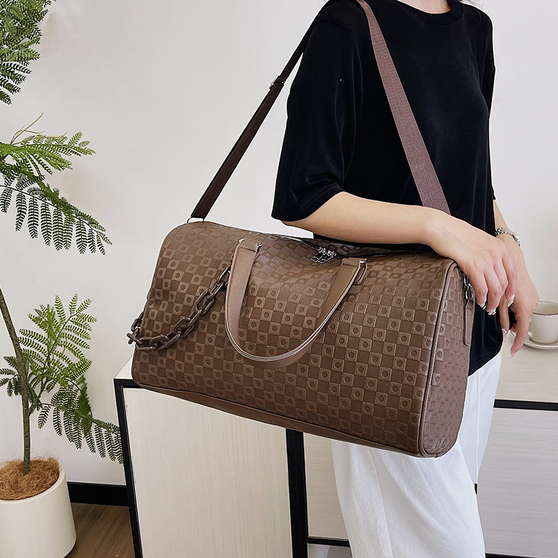 Premium Vegan Leather Travel Duffle Bag Kalsten