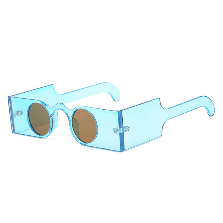 Avant-Garde Angular Frame Sunglasses Kalsten