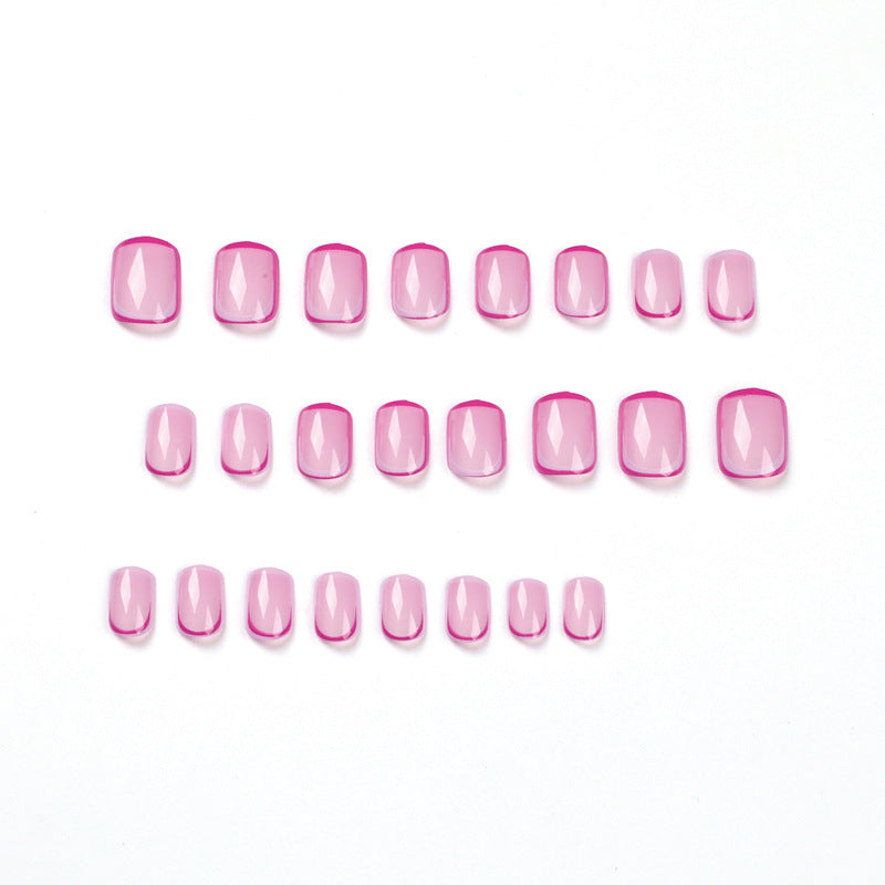 Elegant Nail Art with Modern French Tip Design Kalsten