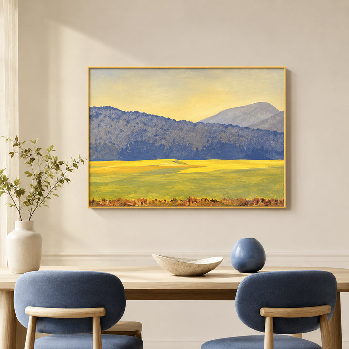Mountain Landscape Canvas Wall Art for Interiors