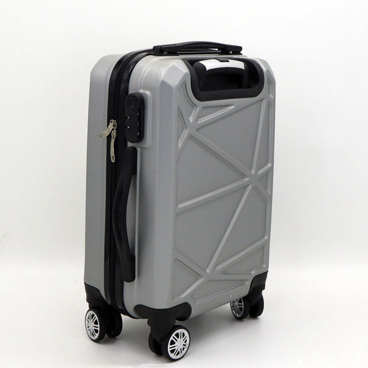 Unisex Geometric Hard Shell Spinner Suitcase Kalsten