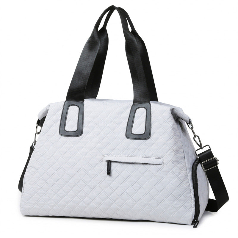 Durable Quilted Travel Duffel Bag Kalsten