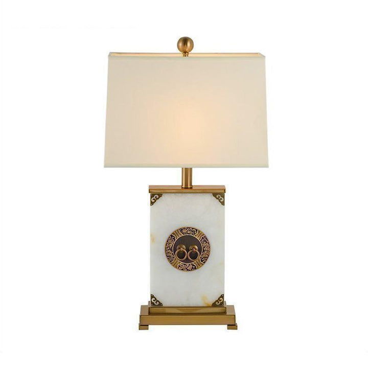 Luxurious Marble Base Table Lamp