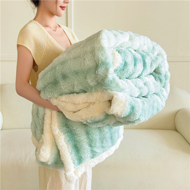 Women's Cozy Faux Fur Blanket