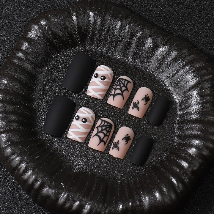Halloween Themed Press-On Nail Art Set Kalsten