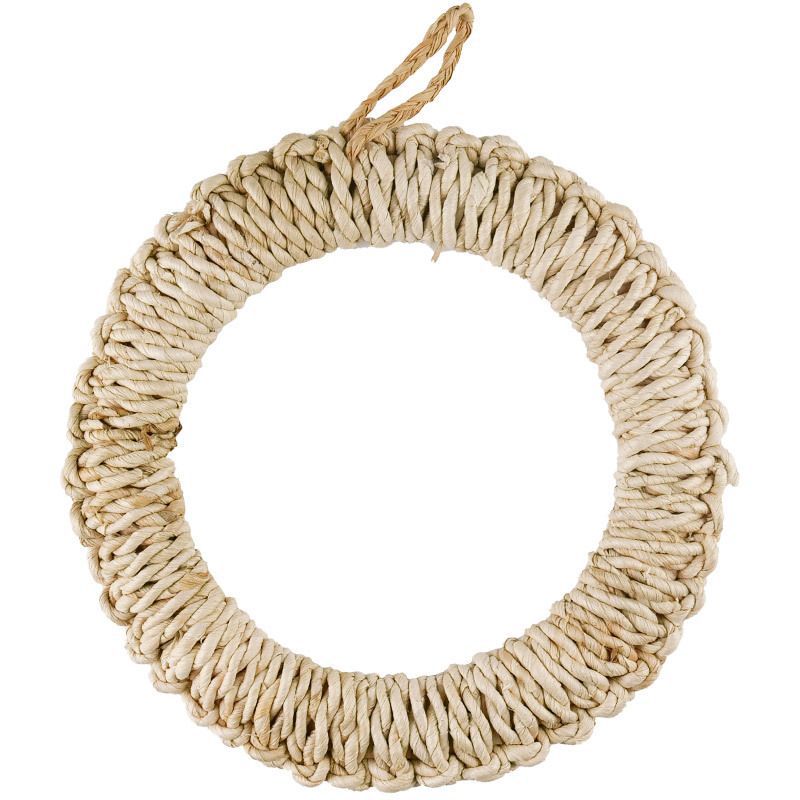 Handcrafted Natural Fiber Wall Decor