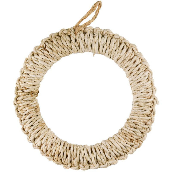Handcrafted Natural Fiber Wall Decor