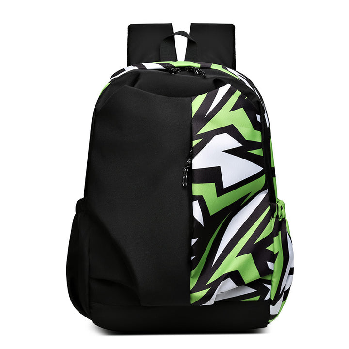 Geometric Print Durable Backpack Kalsten