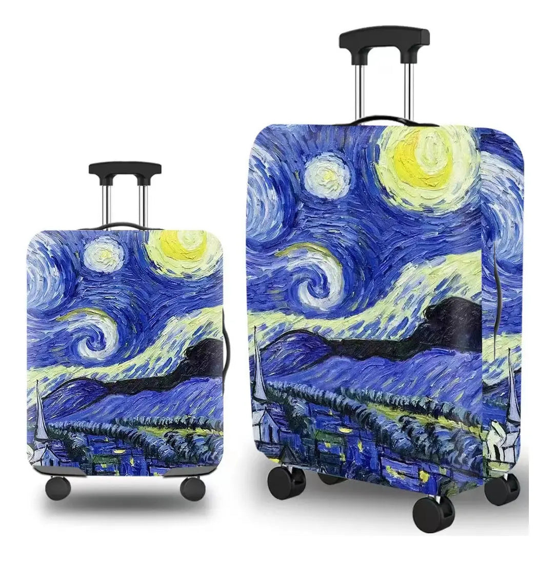 Artistic Travel Hard Shell Suitcase Kalsten