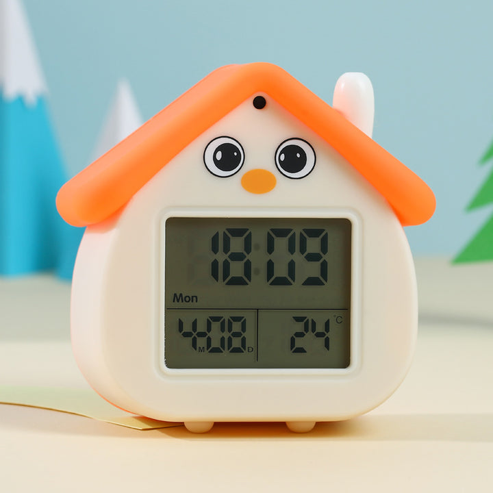 Digital Alarm Clock in Cute House Design Kalsten