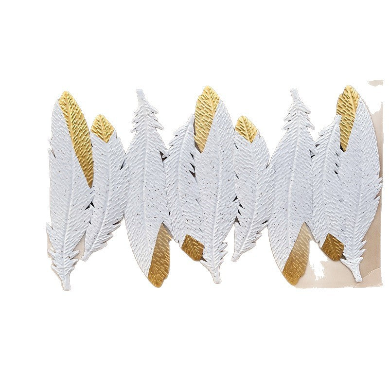 Elegant Feather Wall Art Kalsten