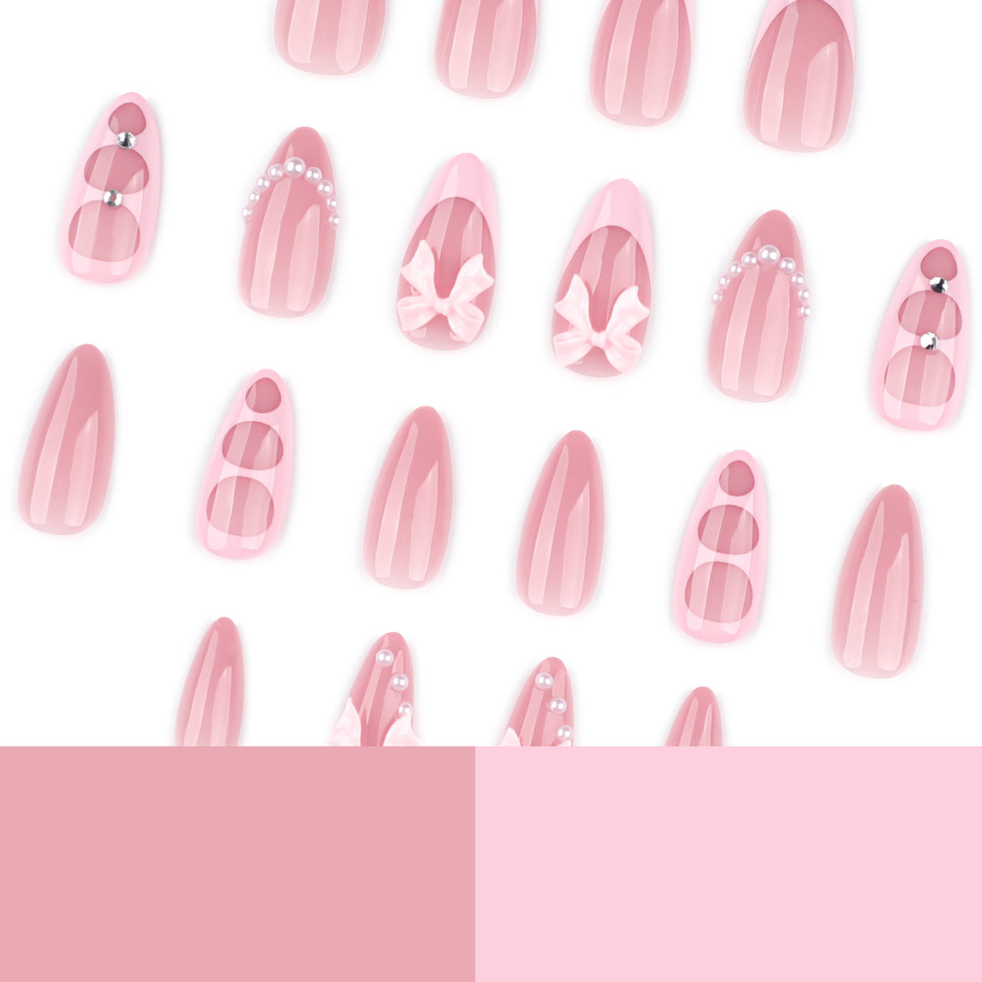 Artful stiletto nails with delicate accents Kalsten