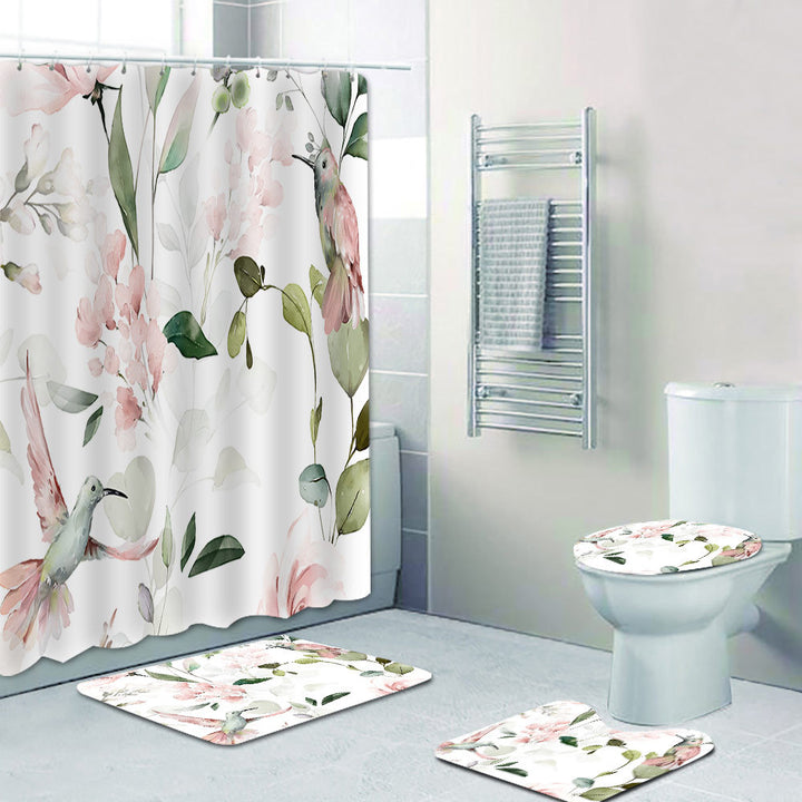 Floral Patterned Shower Curtain Kalsten