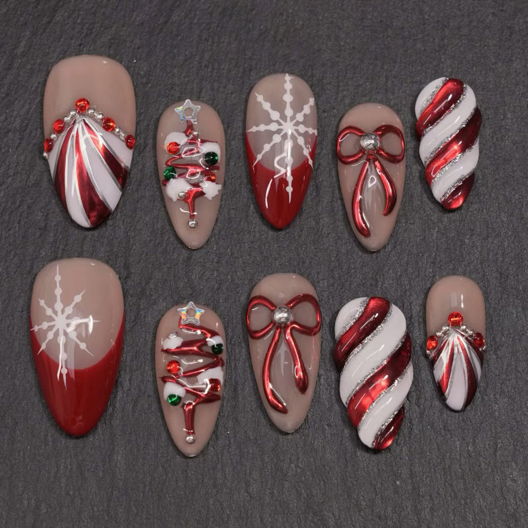 Festive Art Nails Kalsten