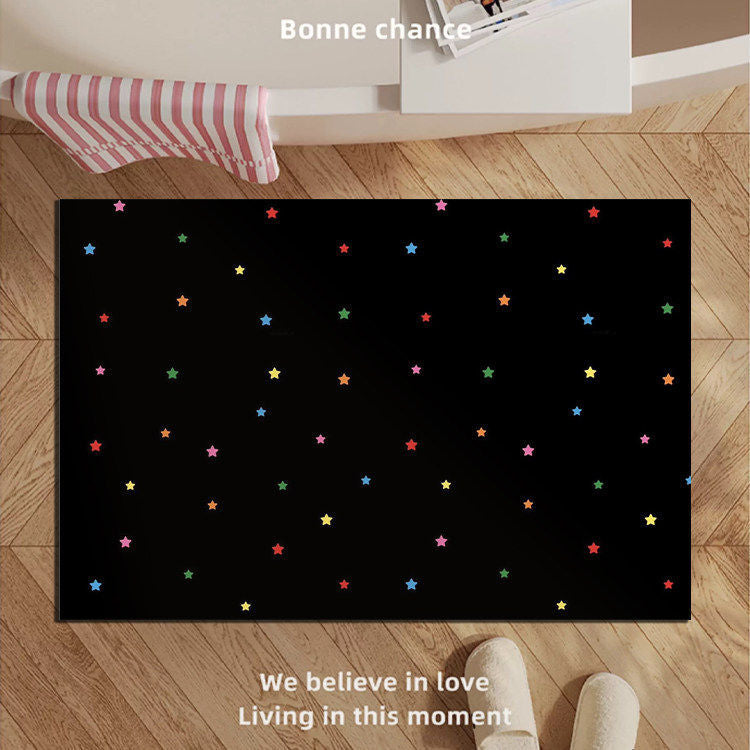 Star-Patterned Floor Mat