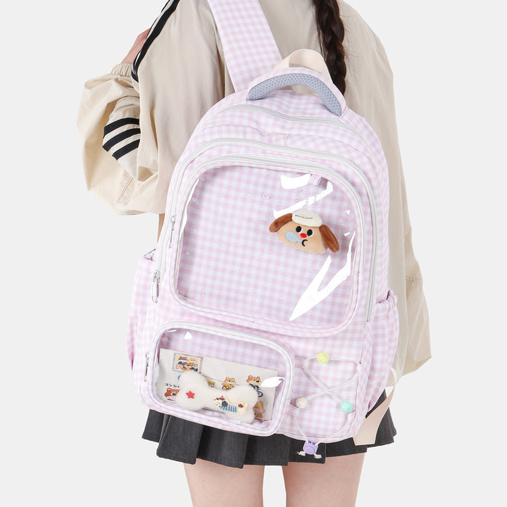 Playful Illustrated Dog-Themed Backpack Kalsten