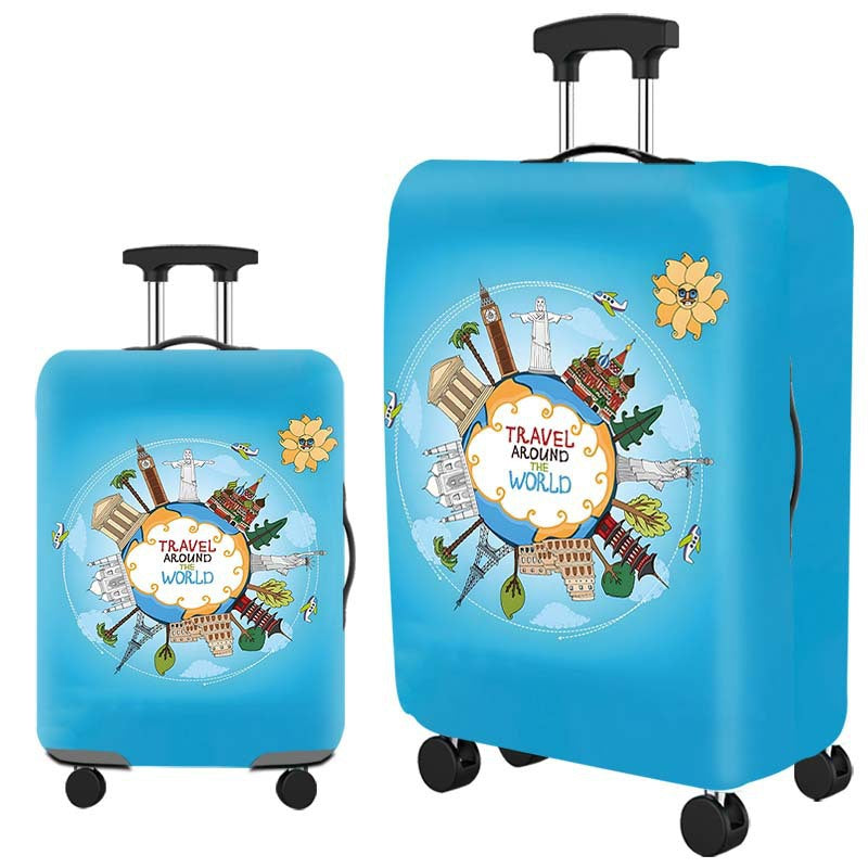 Artistic Travel Hard Shell Suitcase Kalsten
