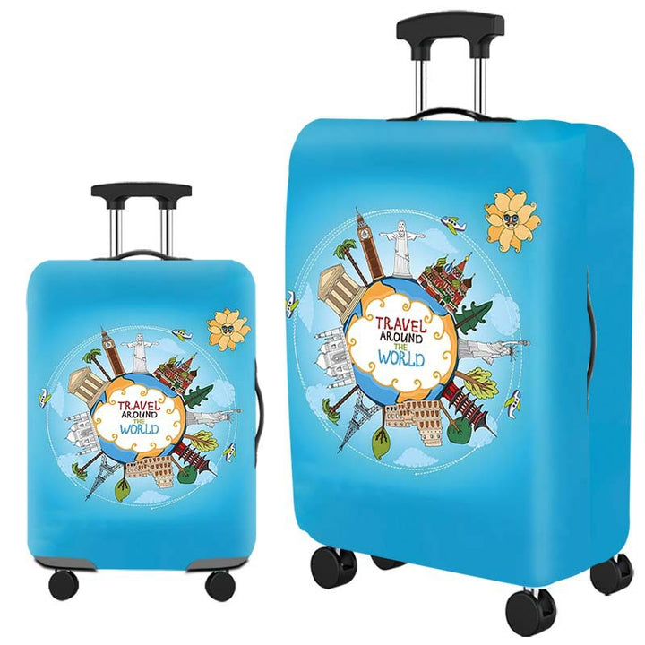 Women's suitcase with unique art design Kalsten