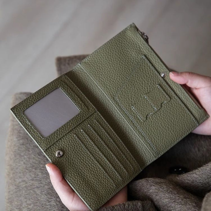 Premium Textured Leather Passport Holder Kalsten