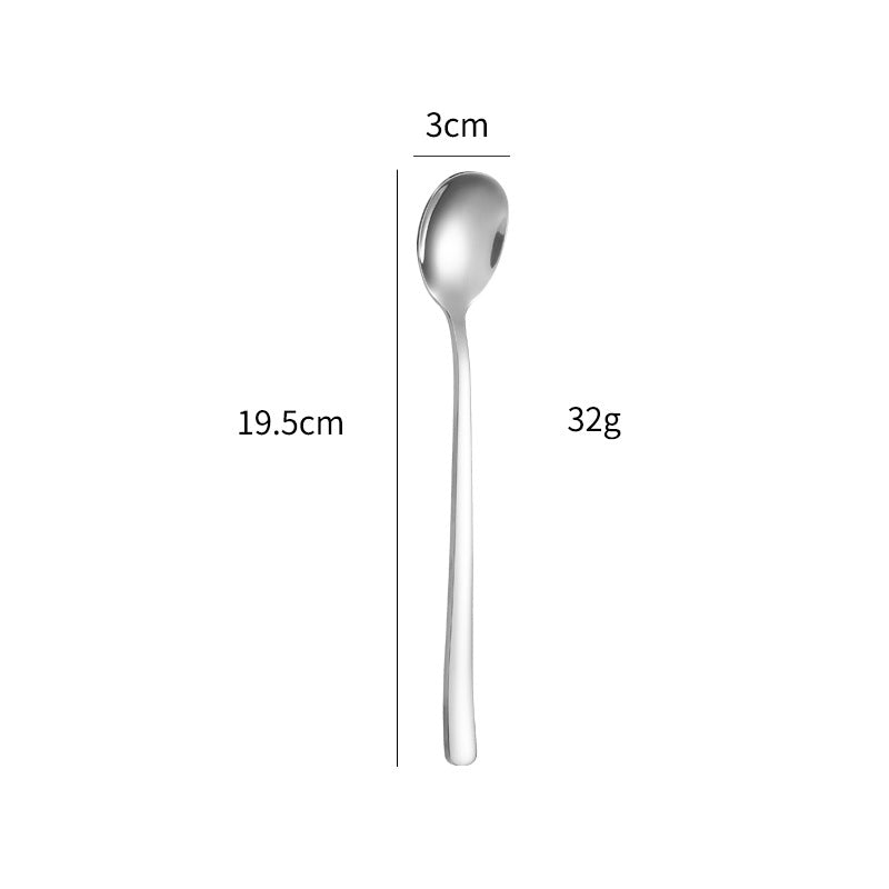 More elegant and ergonomic dessert spoon made of high-quality stainless steel Kalsten