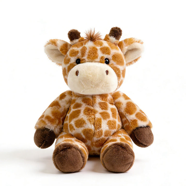 Plush Cow Cuddle Companion with Soft Faux-Fur, Embroidered Face & Huggable Snout Kalsten