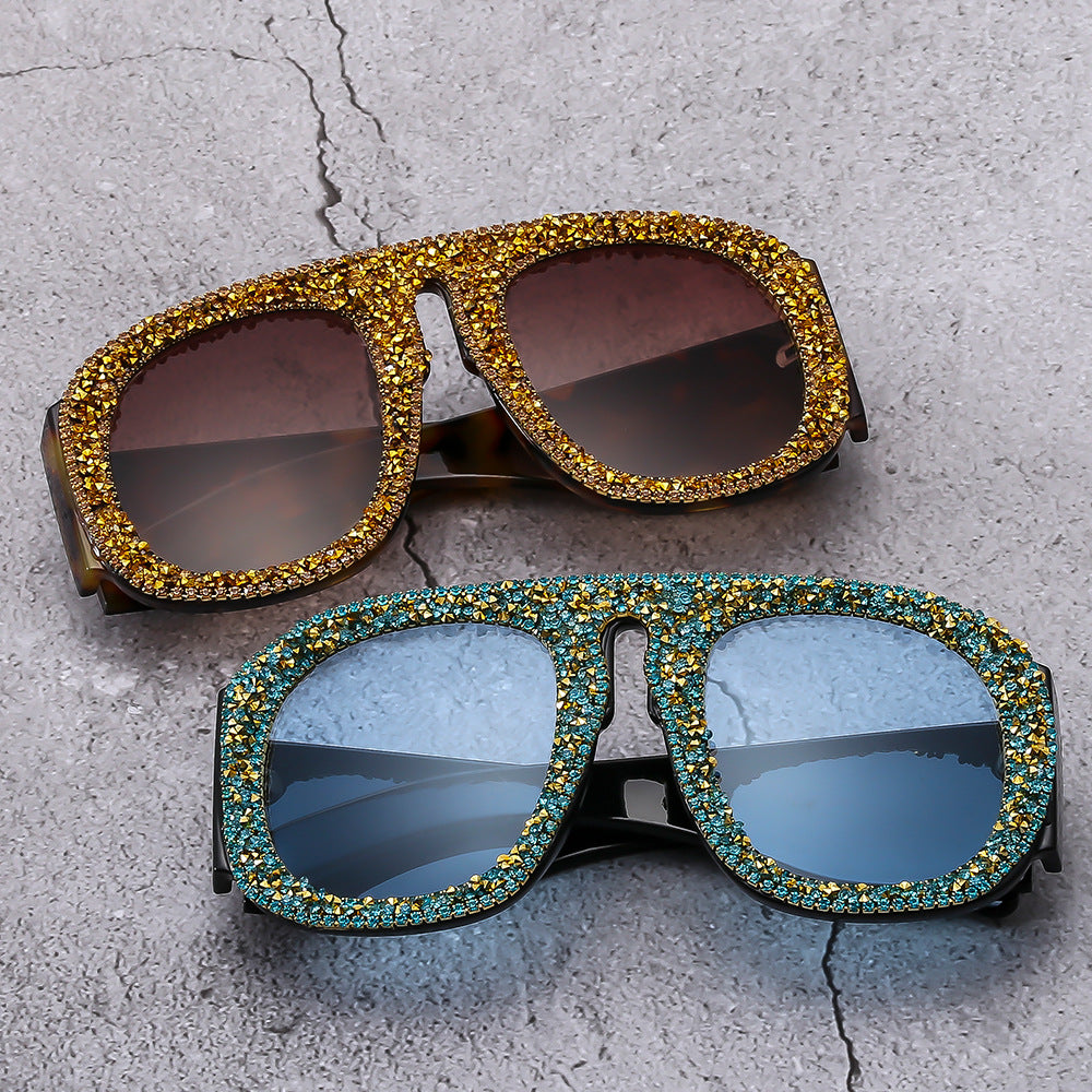 Women's eye-catching sunglasses with crystal embellishment Kalsten