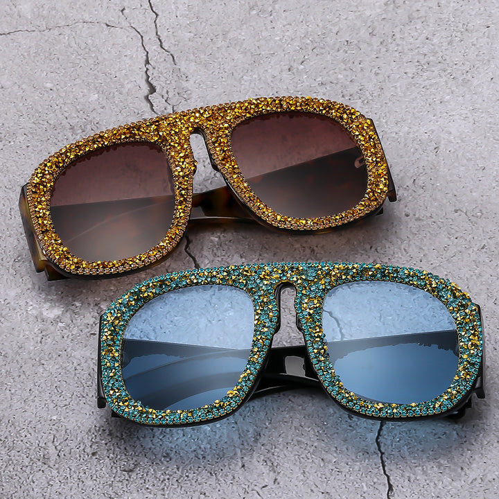 Women's eye-catching sunglasses with crystal embellishment Kalsten