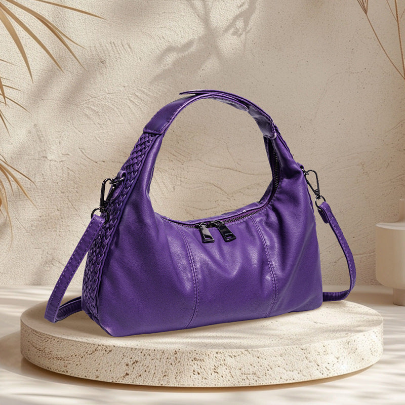 Stylish Leather Crossbody Bag Kalsten