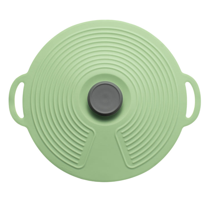 Silicone cooking lid with multifunctional steam valve Kalsten