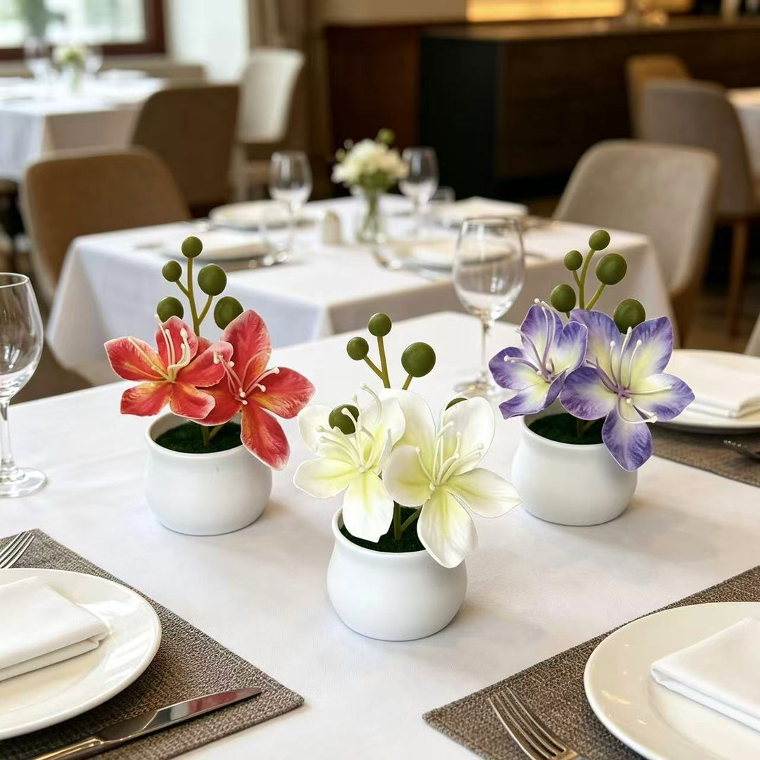 Elegant Miniature Flower Arrangement