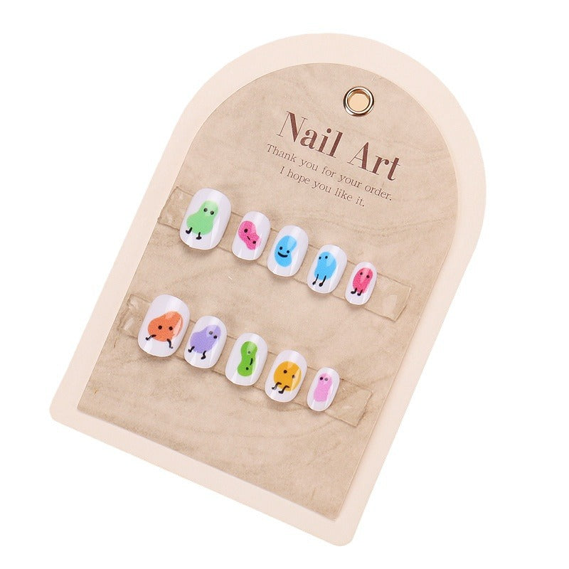 Fun Cartoon-Themed Press-On Nail Set Kalsten