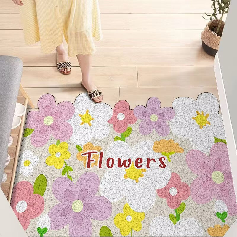 Floral Patterned Area Rug