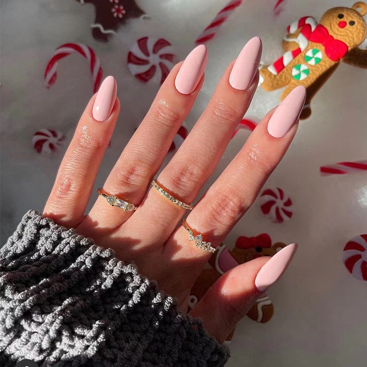 Artful nail designs with a matte finish and elegant stiletto shape Kalsten