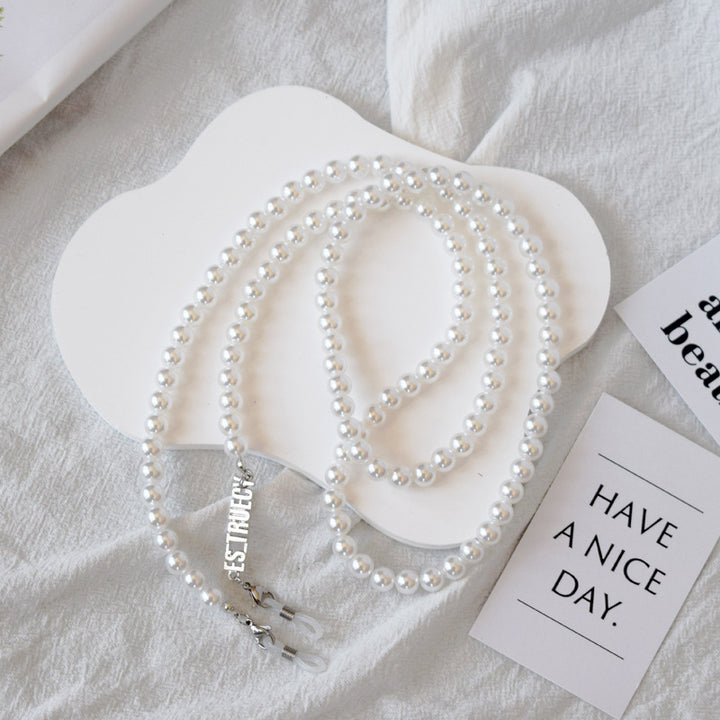 Chic Adjustable Pearl Eyewear Chain Kalsten