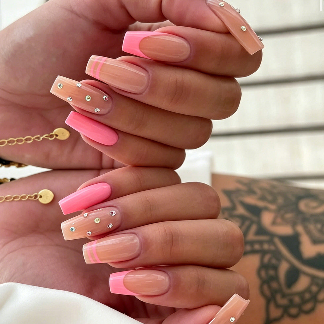 Elegant Acrylic Nail Enhancements Kalsten